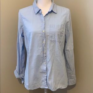 Old Navy Chambray Button Down